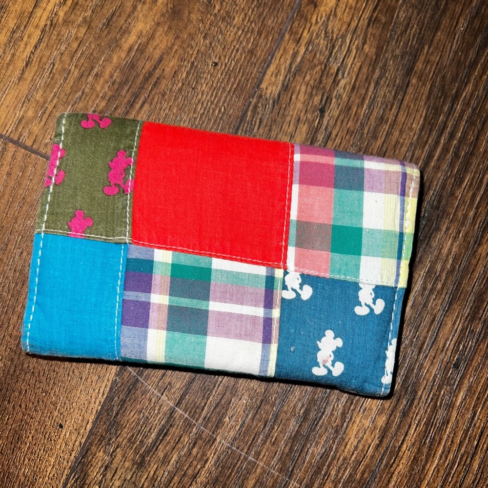 Disney Bag - Madras Mickey Mouse - Wallet